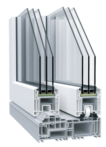 Stolarka PVC model 21