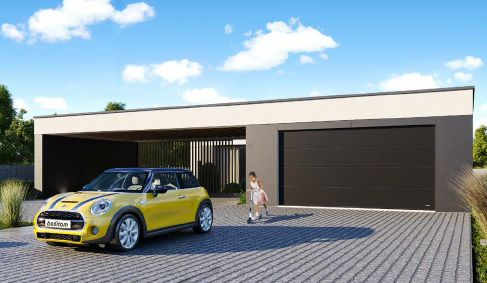 Bramy garażowe model 11