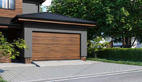 Bramy garażowe model 12