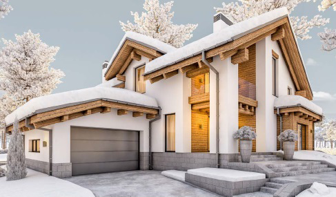 Bramy garażowe model 14